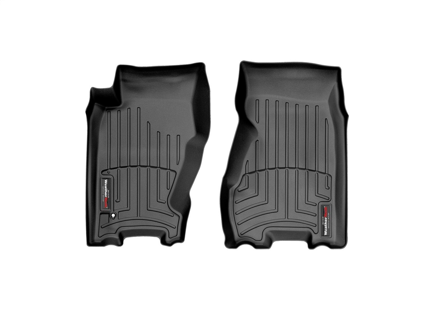 WeatherTech FloorLinerTM DigitalFit; Black; Front 440521 thumbnail 0