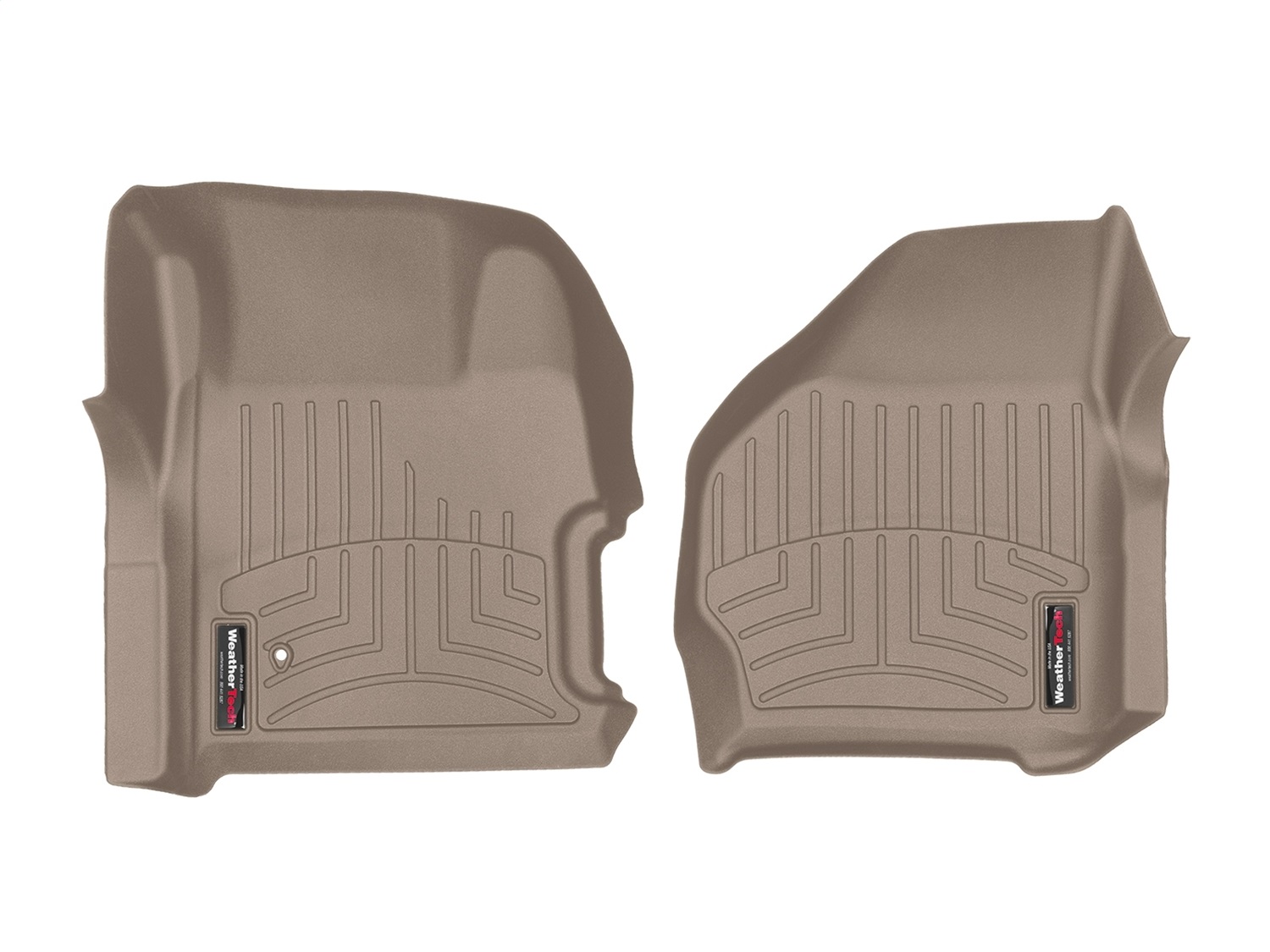 WeatherTech FloorLinerTM DigitalFit; Tan; Front 451251 thumbnail 0