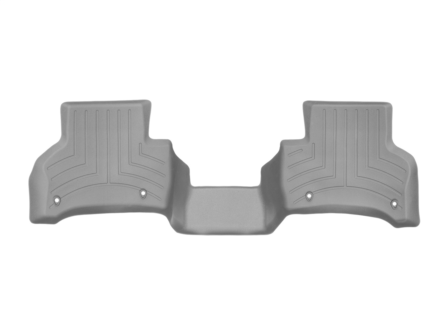 WeatherTech FloorLinerTM DigitalFit; Gray; Rear 468642 thumbnail 0