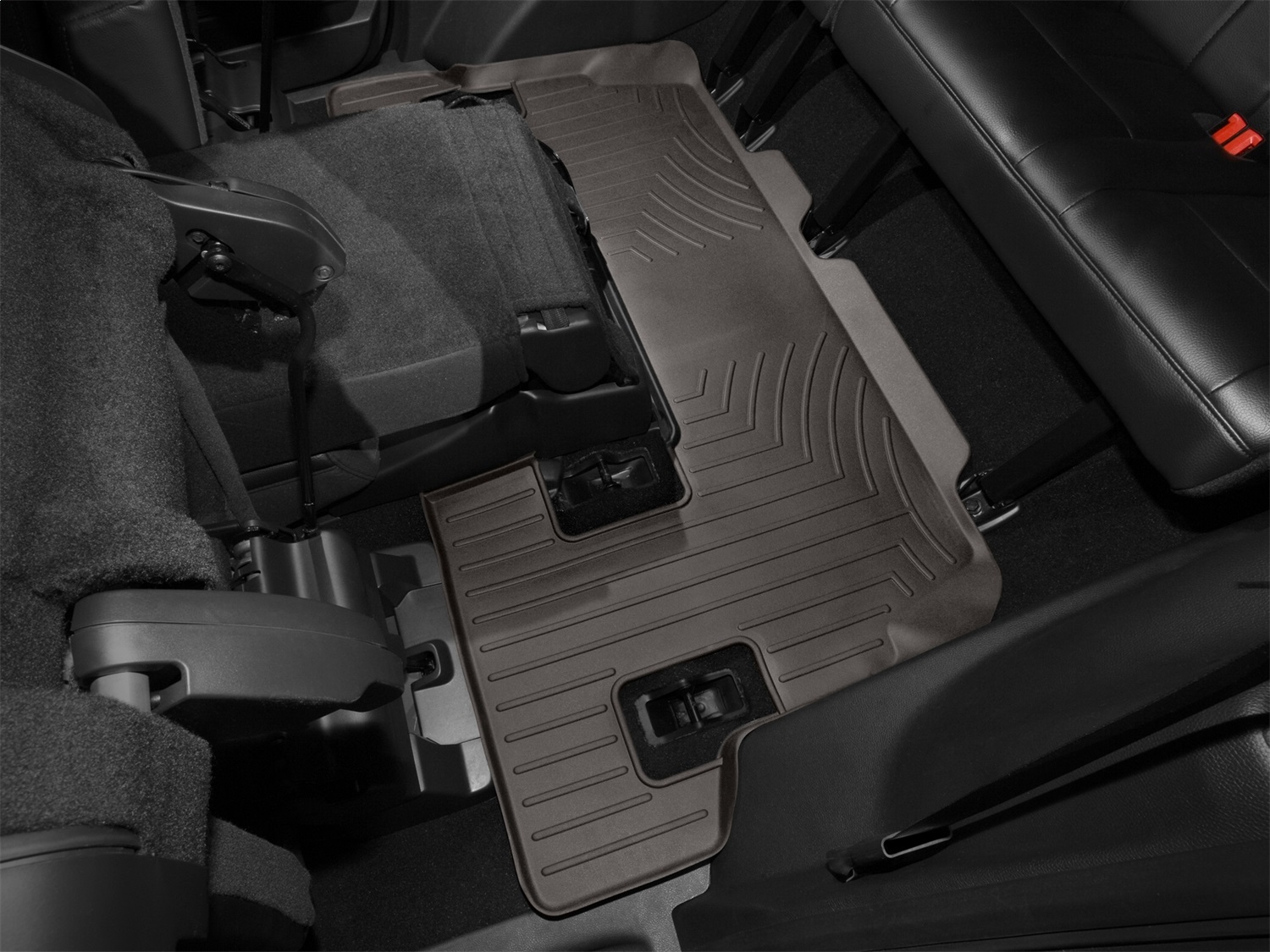 WeatherTech FloorLinerTM DigitalFit; Cocoa; Third Row 471074 thumbnail 0