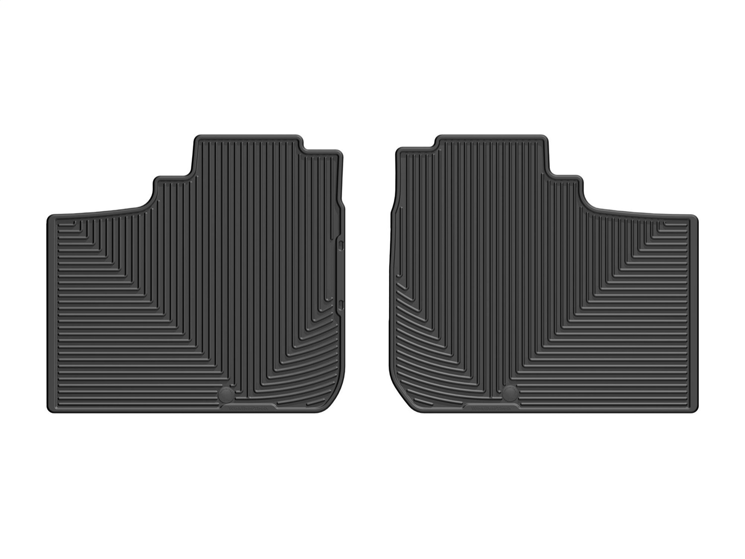 WeatherTech All Weather Floor Mats; Black; Rear W507 thumbnail 0