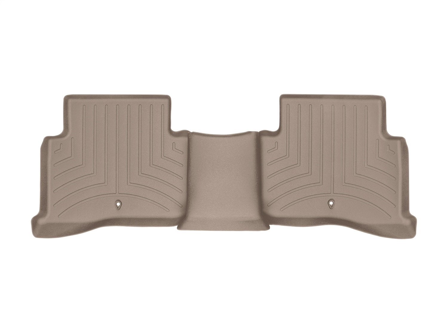 WeatherTech FloorLinerTM DigitalFit; Tan; Rear 458162 thumbnail 0