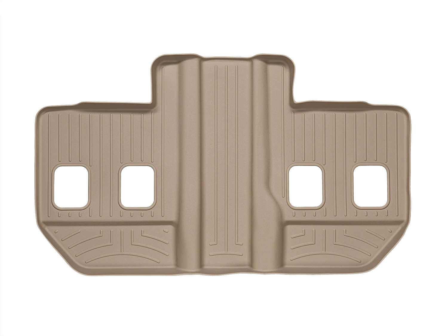 WeatherTech FloorLinerTM DigitalFit; Tan; Third Row 450665 thumbnail 0