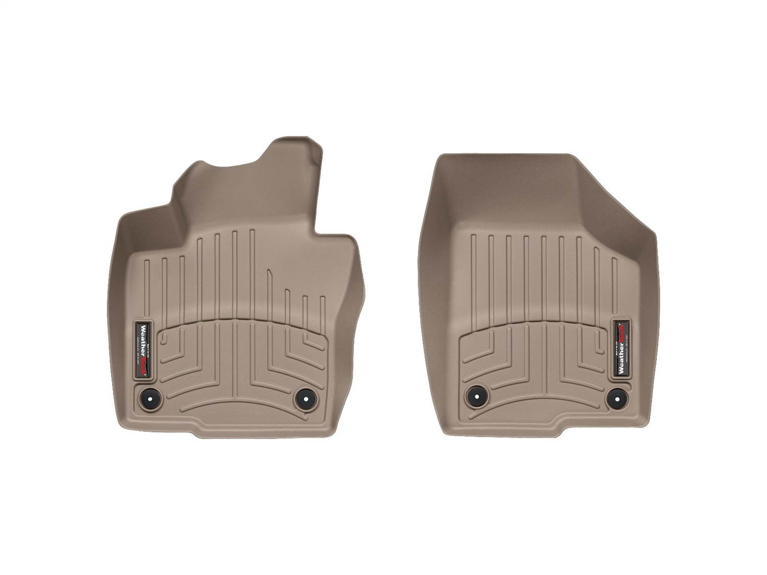 WeatherTech FloorLinerTM DigitalFit; Tan; Front 453381 thumbnail 1