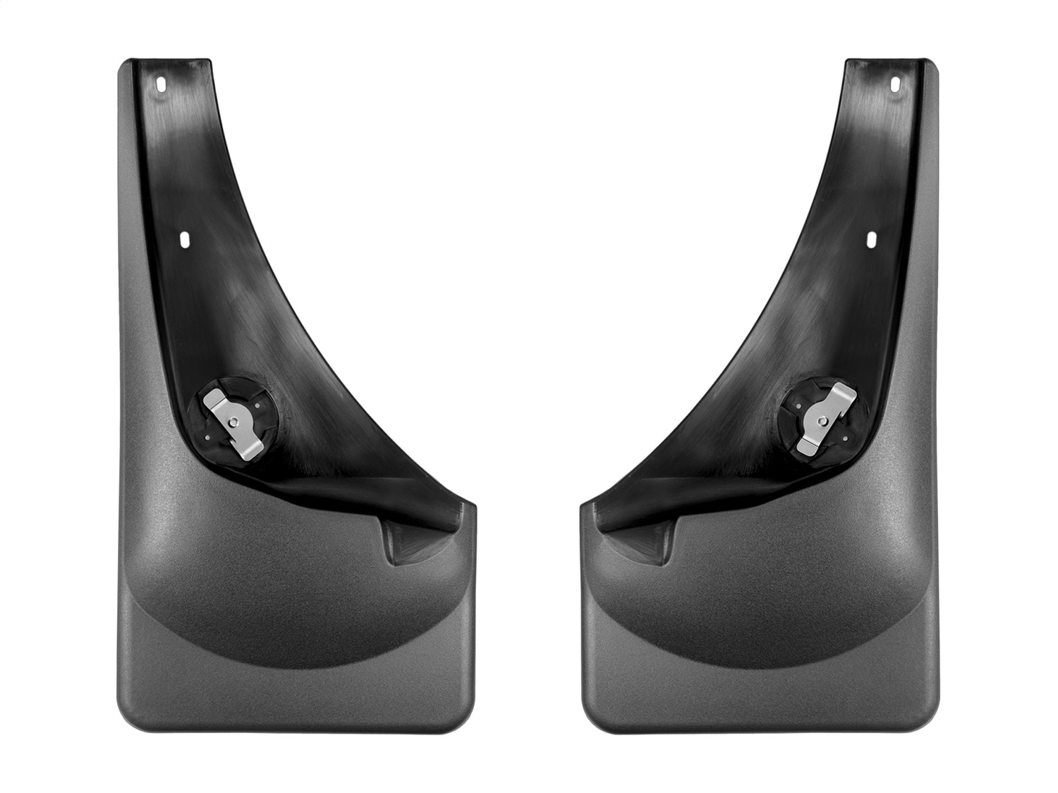 WeatherTech MudFlap No-Drill DigitalFit; Black 110001 thumbnail 1