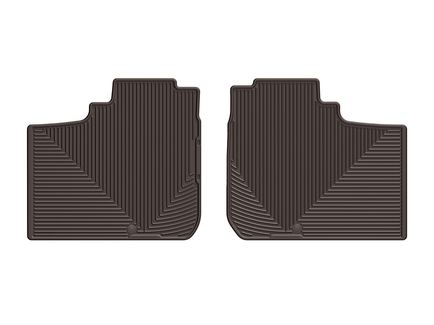 WeatherTech All Weather Floor Mats; Cocoa; Rear W507CO thumbnail 0