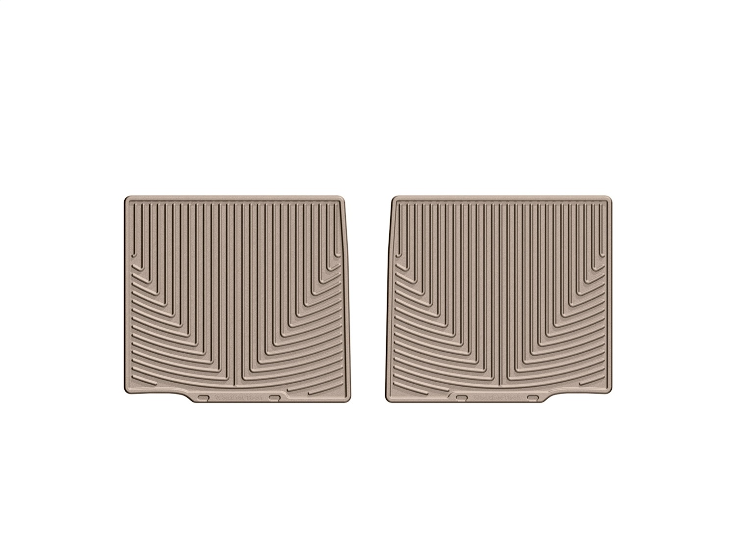 WeatherTech All Weather Floor Mats; Tan; Rear W231TN thumbnail 1