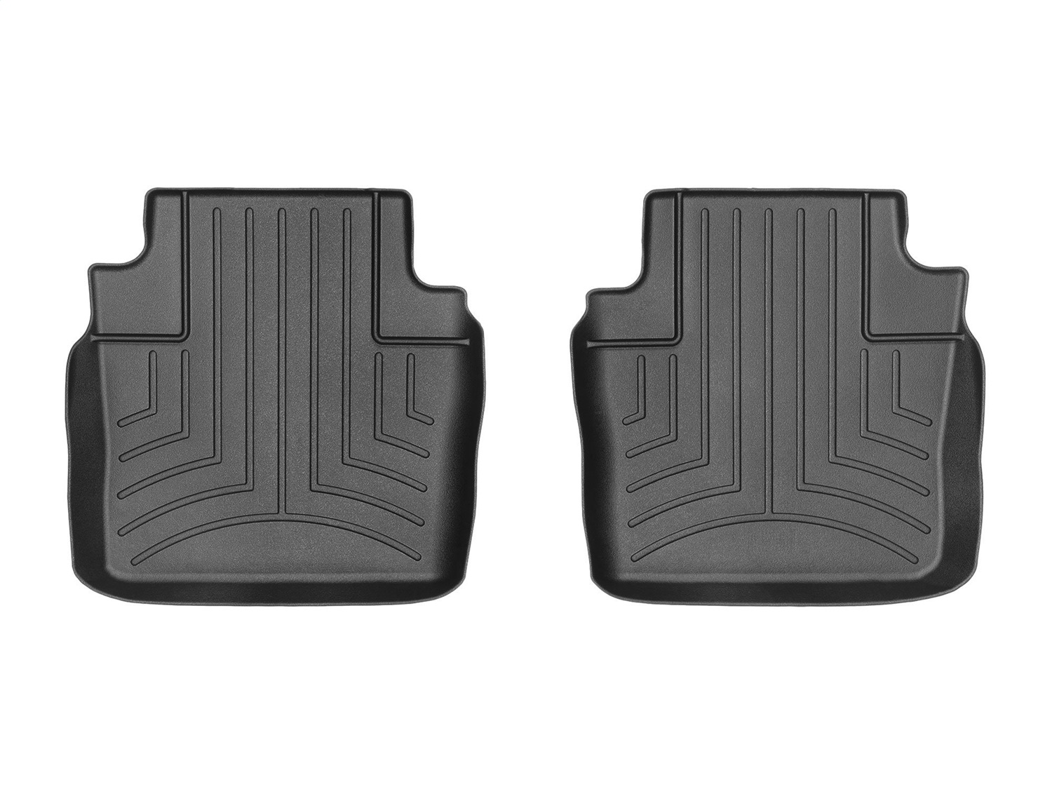 WeatherTech FloorLinerTM DigitalFit; Black; Rear 4416102 thumbnail 0