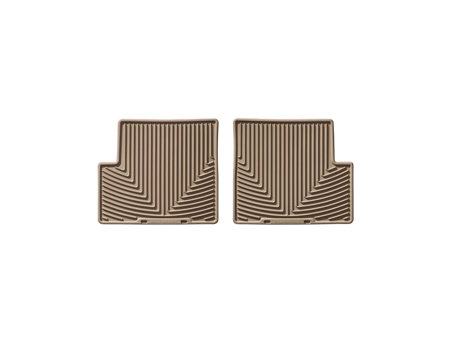 WeatherTech All Weather Floor Mats; Tan; Rear W125TN thumbnail 0