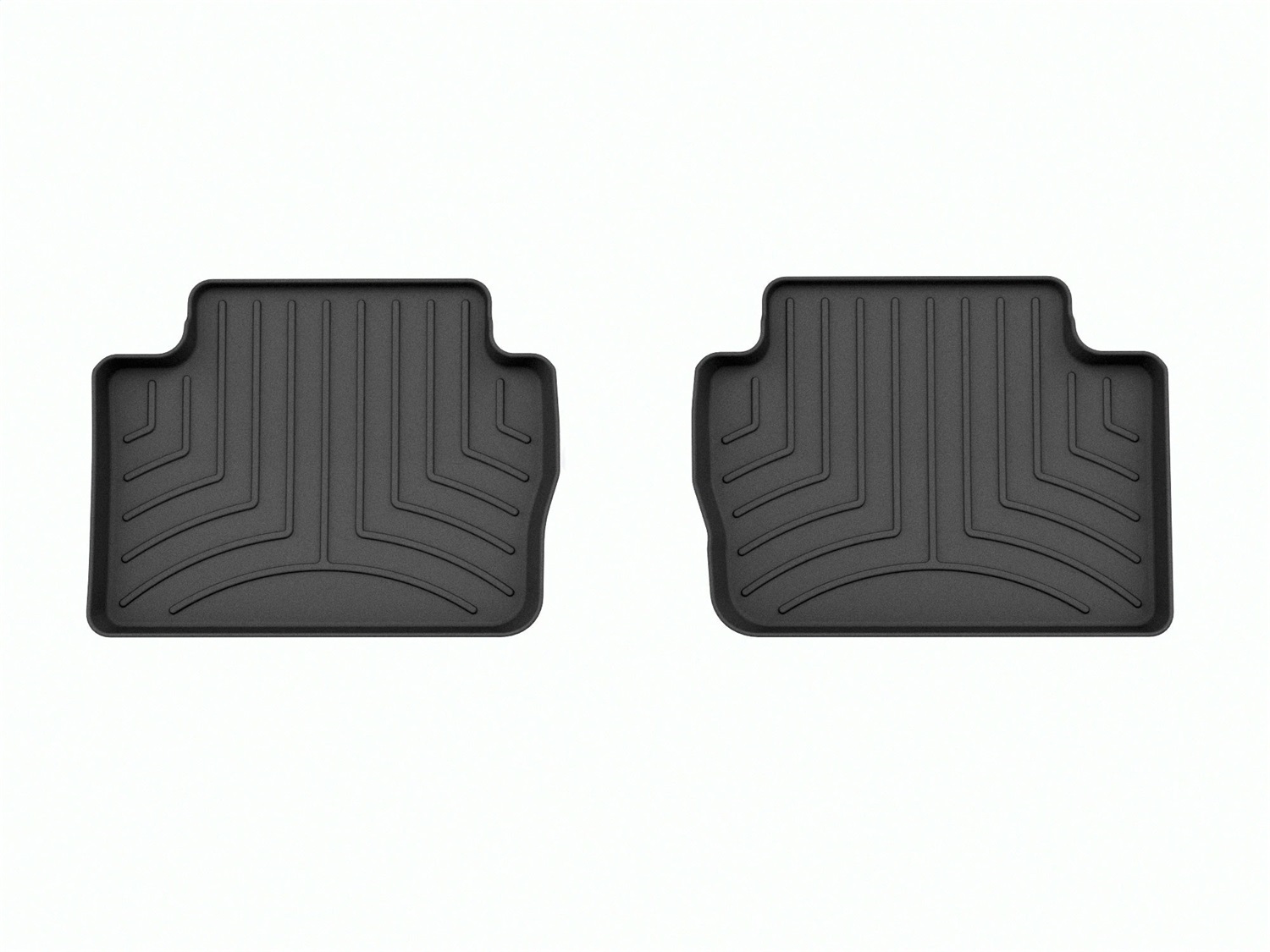 WeatherTech FloorLinerTM HP; Black; Rear; 2 Pieces 4415362IM thumbnail 0