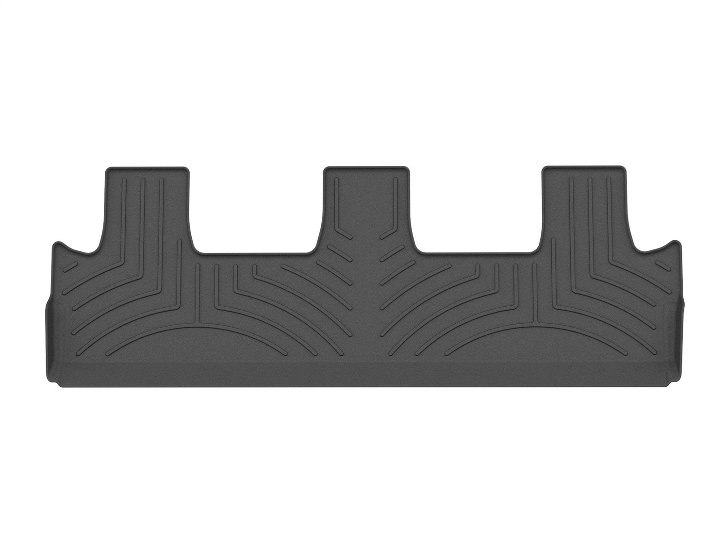 WeatherTech FloorLinerTM HP; Black; Third Row 4412953IM thumbnail 1