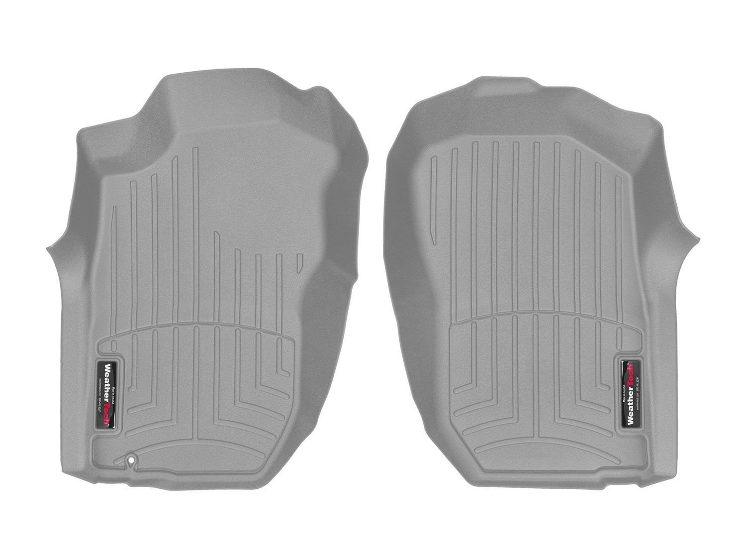 WeatherTech FloorLinerTM DigitalFit; Gray; Front 4612121 thumbnail 0