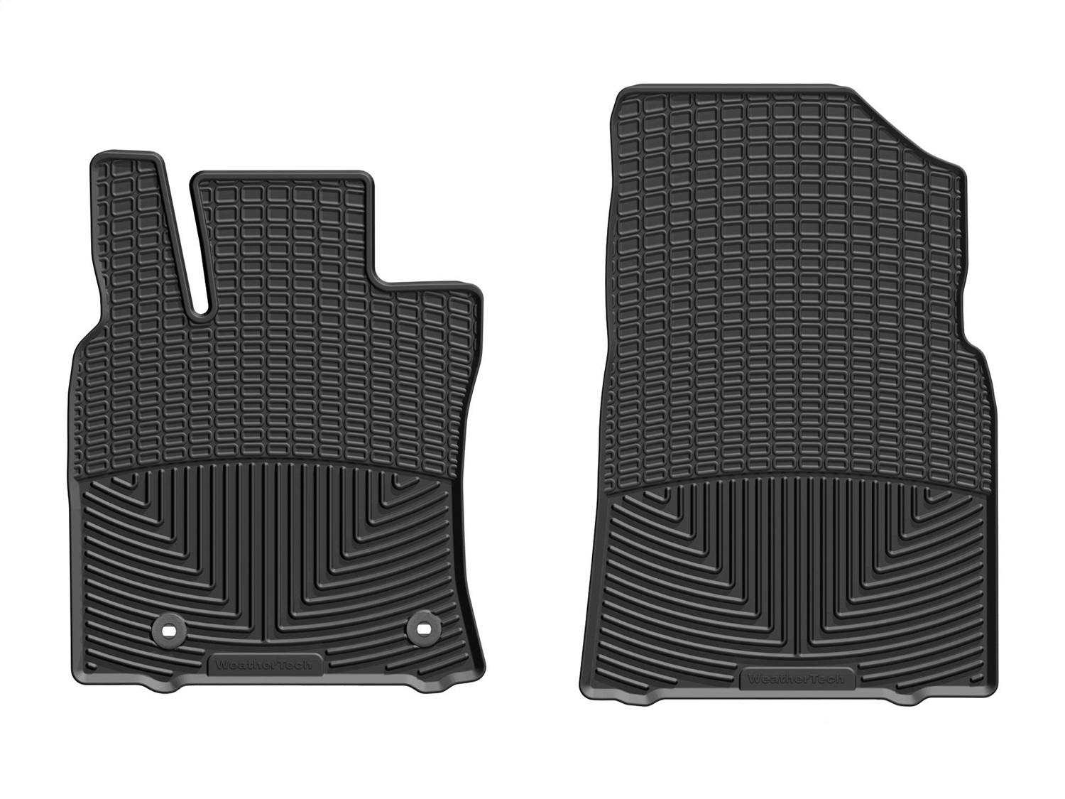 WeatherTech All Weather Floor Mats; Black; Front W533 thumbnail 0