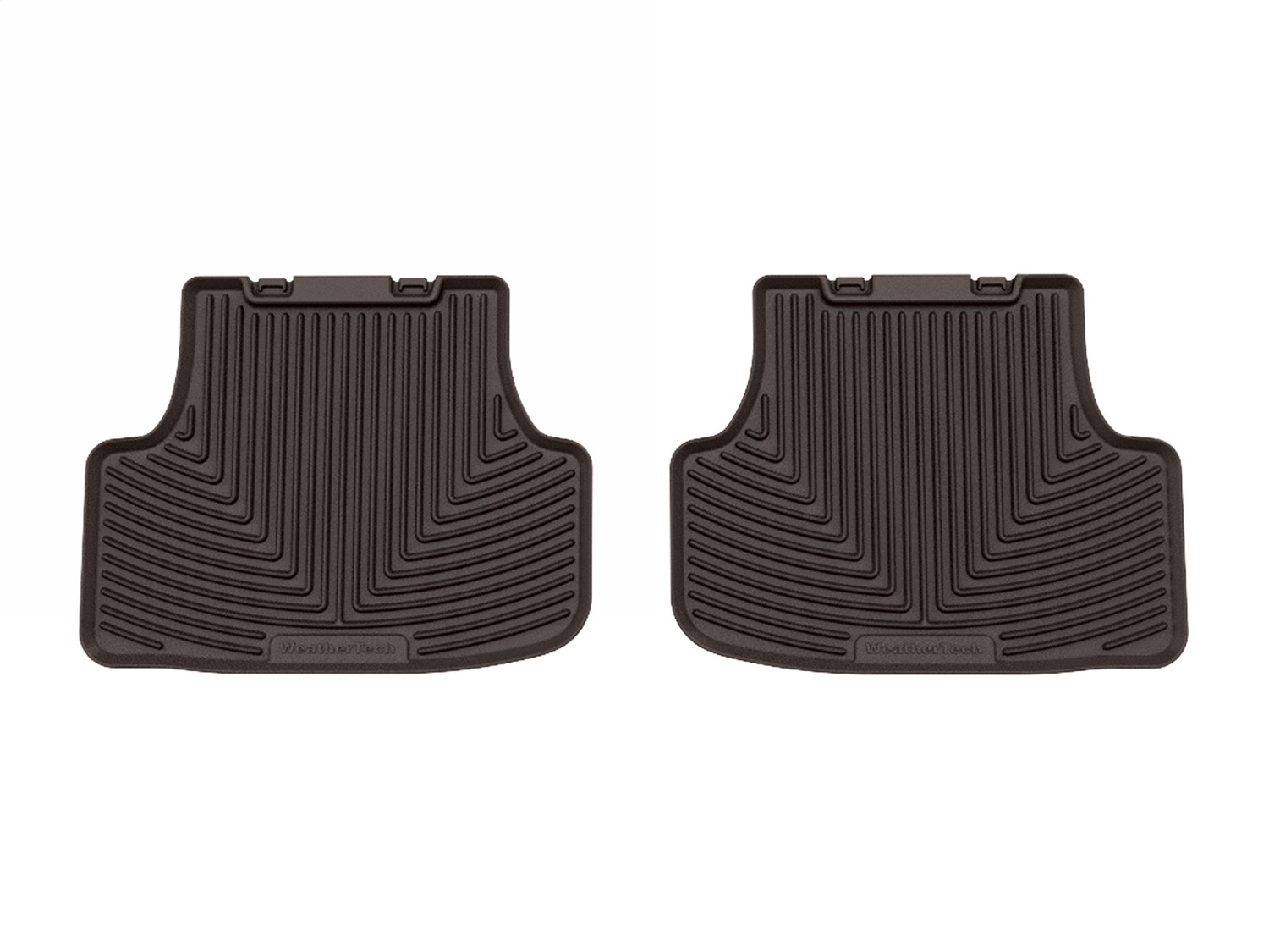WeatherTech All Weather Floor Mats; Cocoa; Rear W362CO thumbnail 1