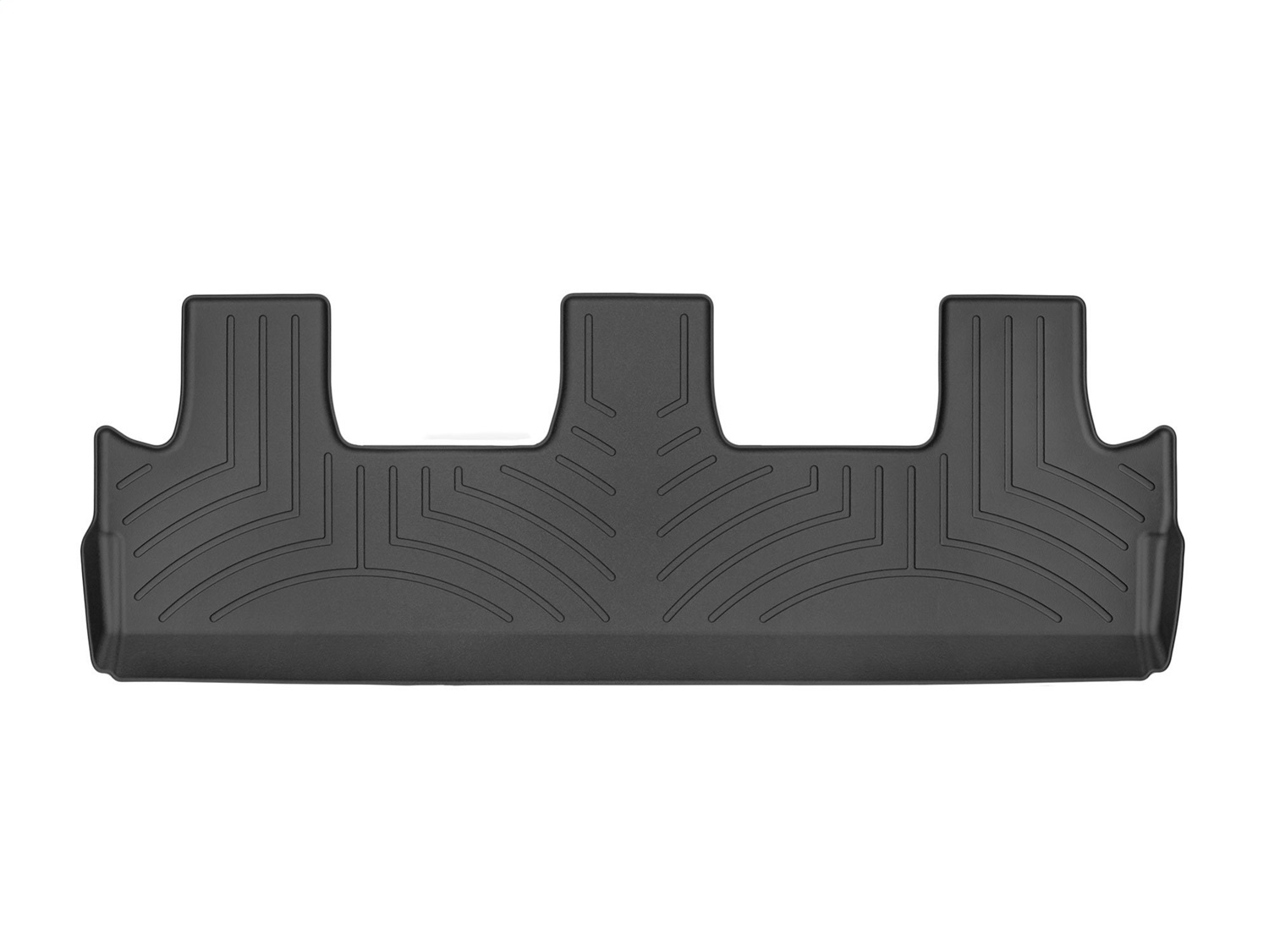 WeatherTech FloorLinerTM DigitalFit; Black; Third Row 4412953 thumbnail 1