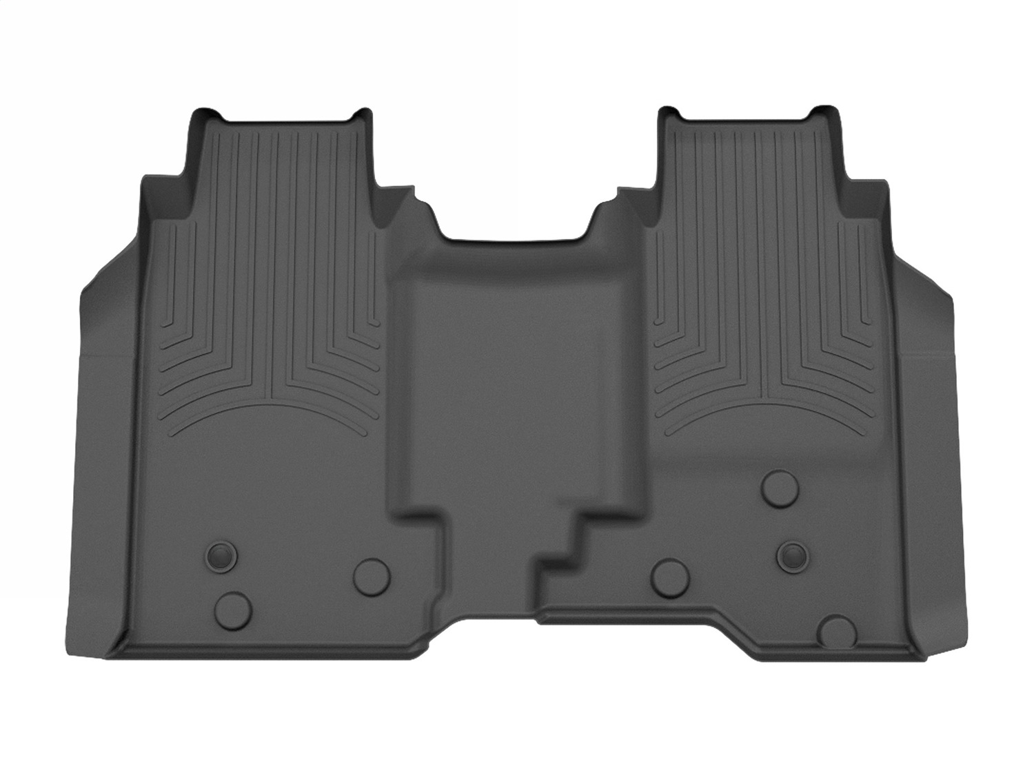 WeatherTech FloorLinerTM DigitalFit; Black; Rear 4418802V thumbnail 0