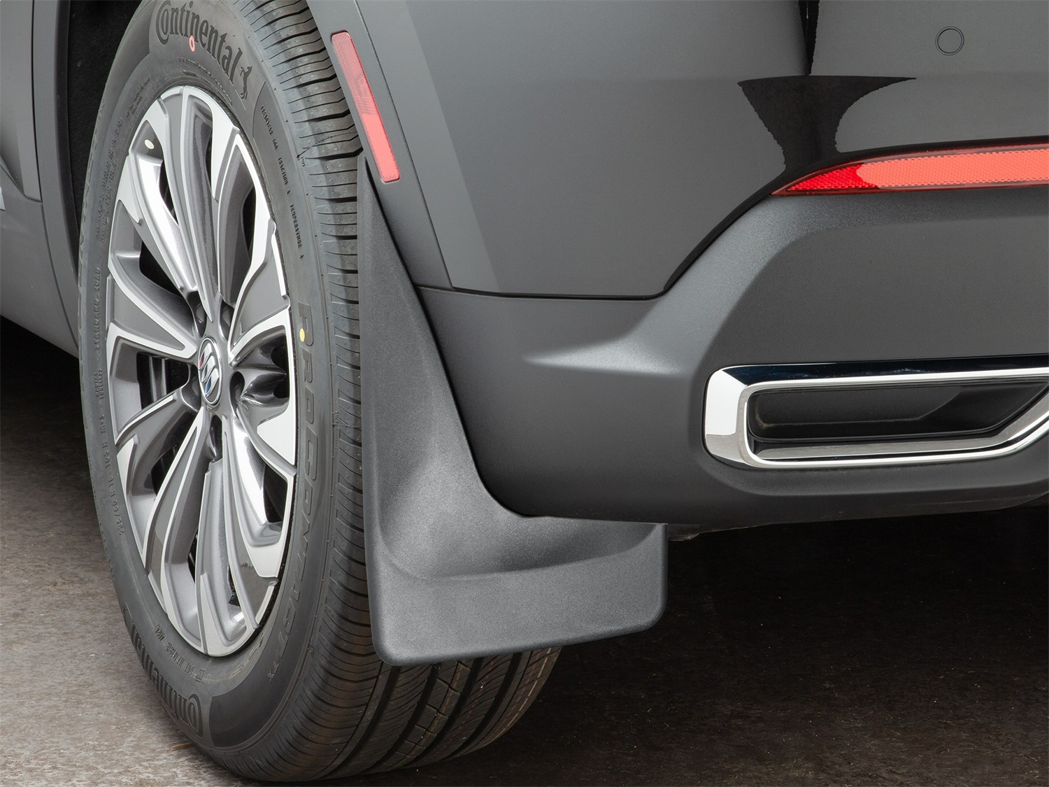 WeatherTech MudFlap No-Drill DigitalFit; Black 120200 thumbnail 1