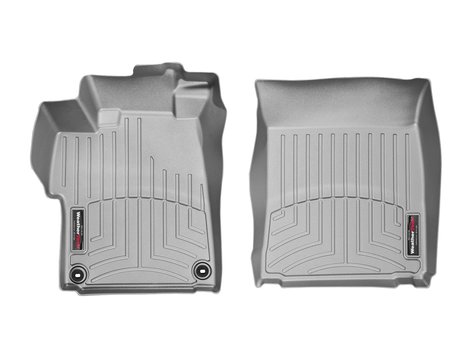 WeatherTech FloorLinerTM DigitalFit; Gray; Front 466521 thumbnail 0