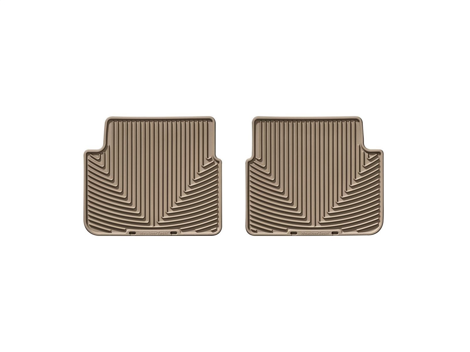 WeatherTech All Weather Floor Mats; Tan; Rear W80TN thumbnail 1