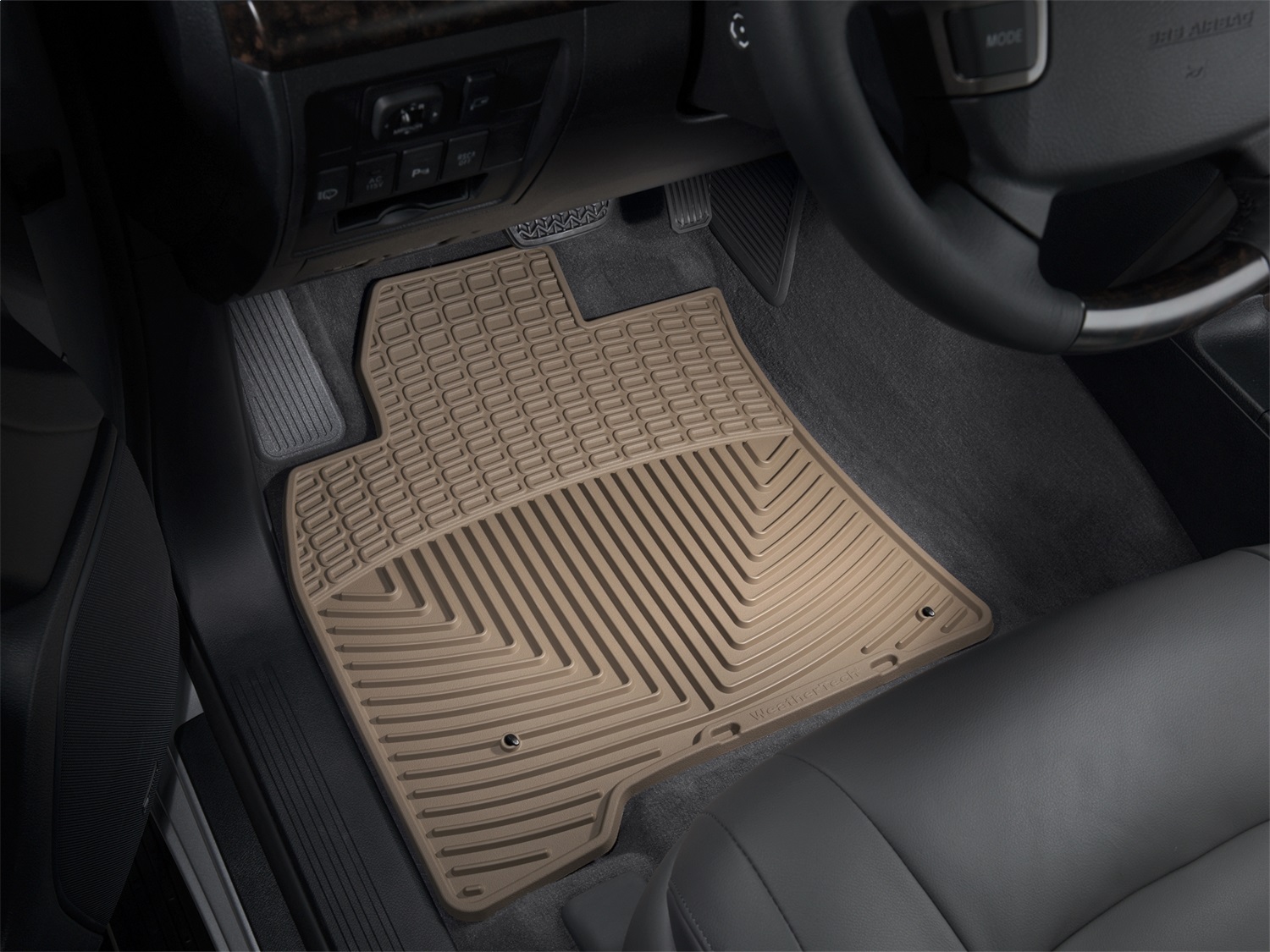 WeatherTech All Weather Floor Mats; Tan; Front W126TN thumbnail 0