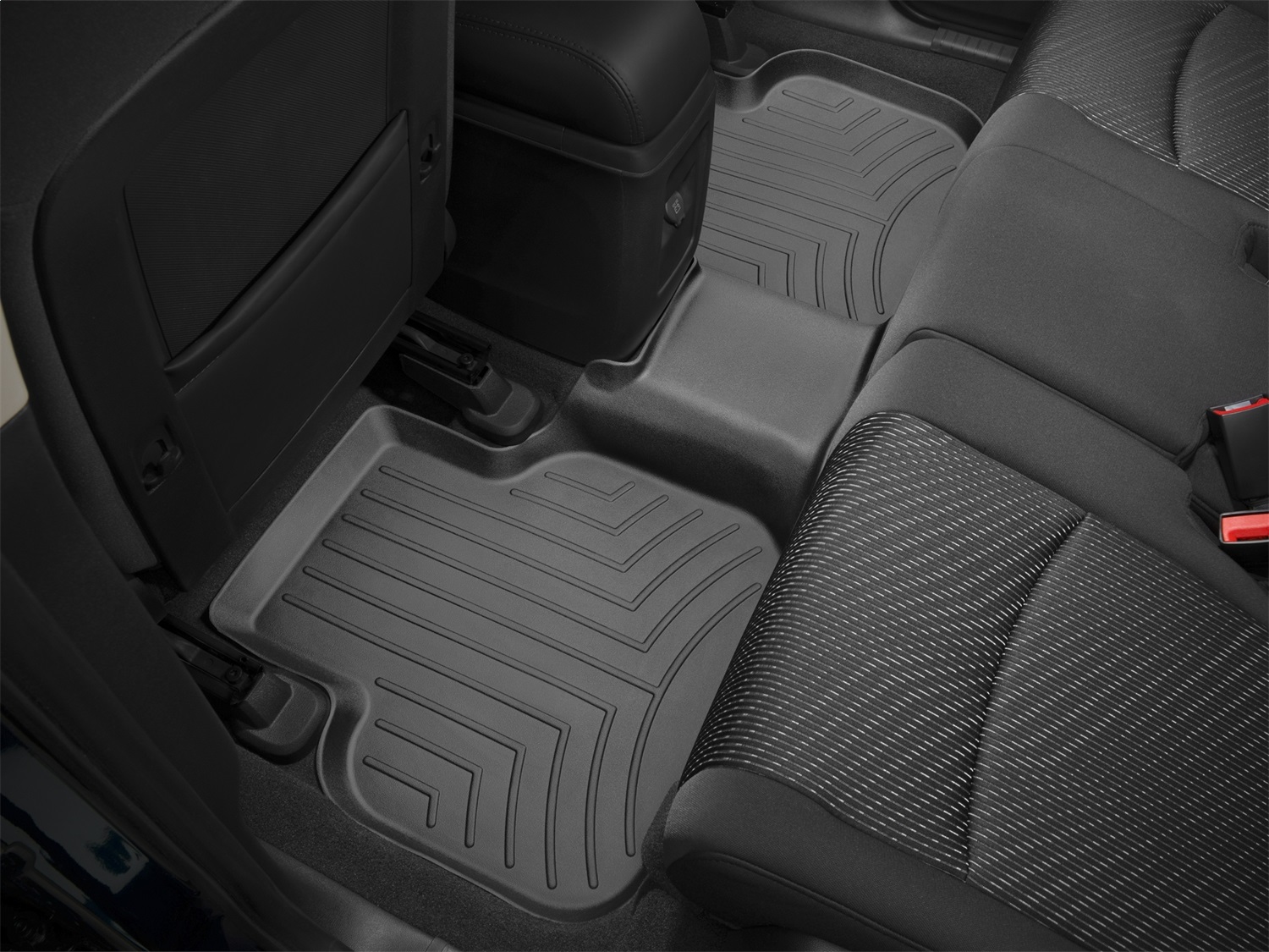 WeatherTech FloorLinerTM DigitalFit; Black; Rear 442242 thumbnail 1