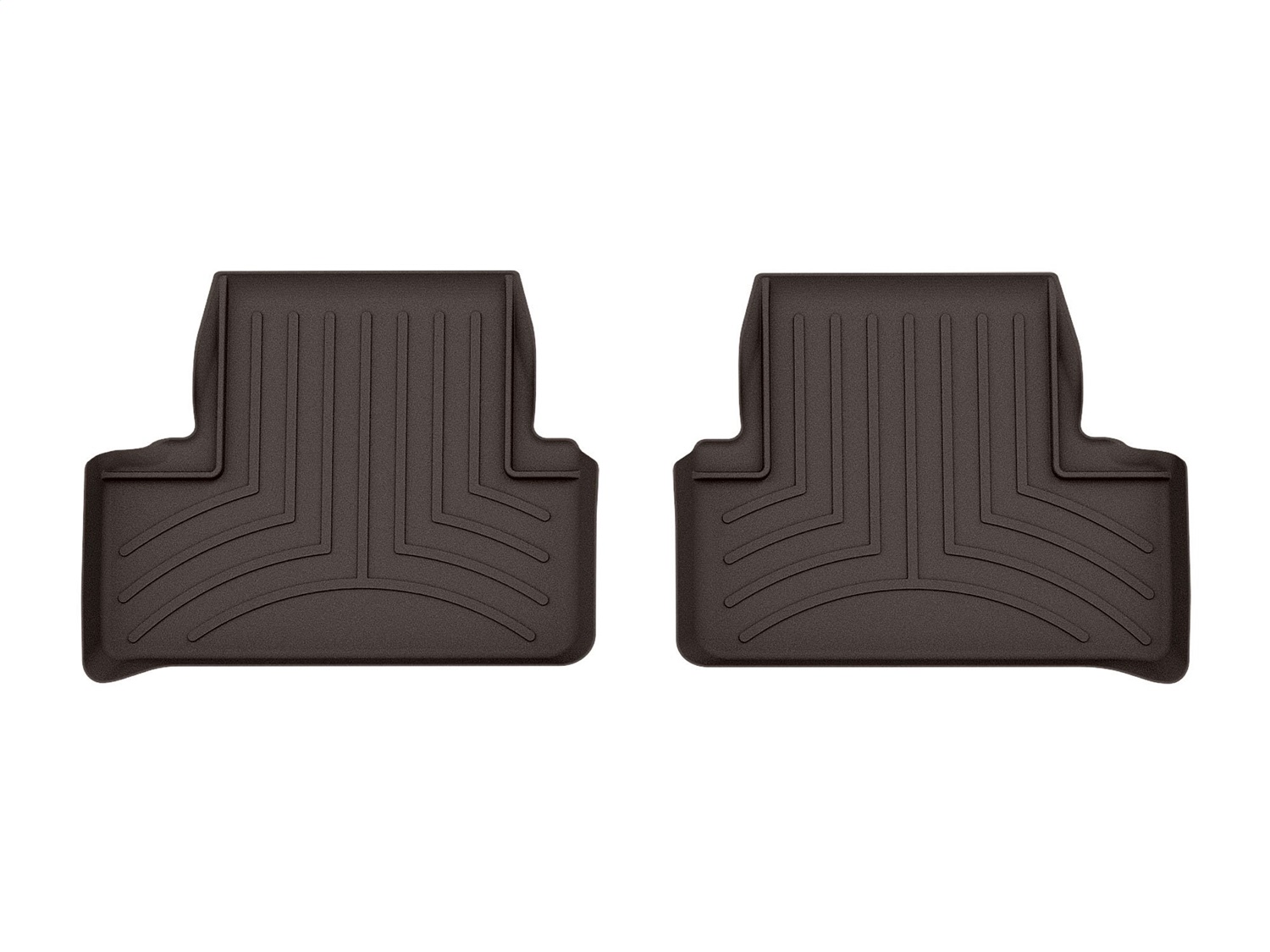 WeatherTech FloorLinerTM DigitalFit; Cocoa; Rear; 2 Piece 4717312 thumbnail 0