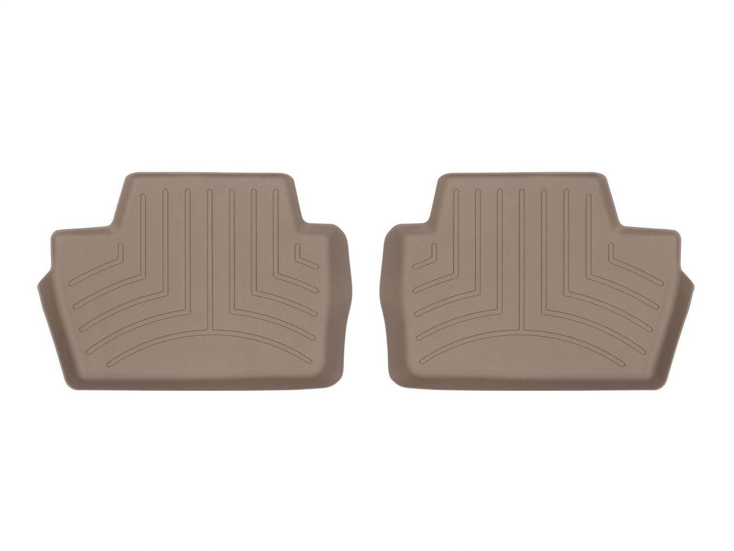 WeatherTech FloorLinerTM DigitalFit; Tan; Rear 4516733 thumbnail 0