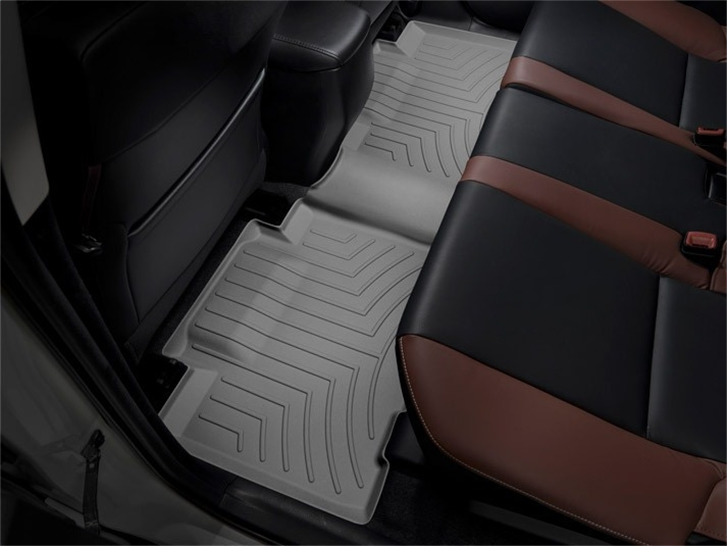 WeatherTech FloorLinerTM DigitalFit; Gray; Rear 465102 thumbnail 1
