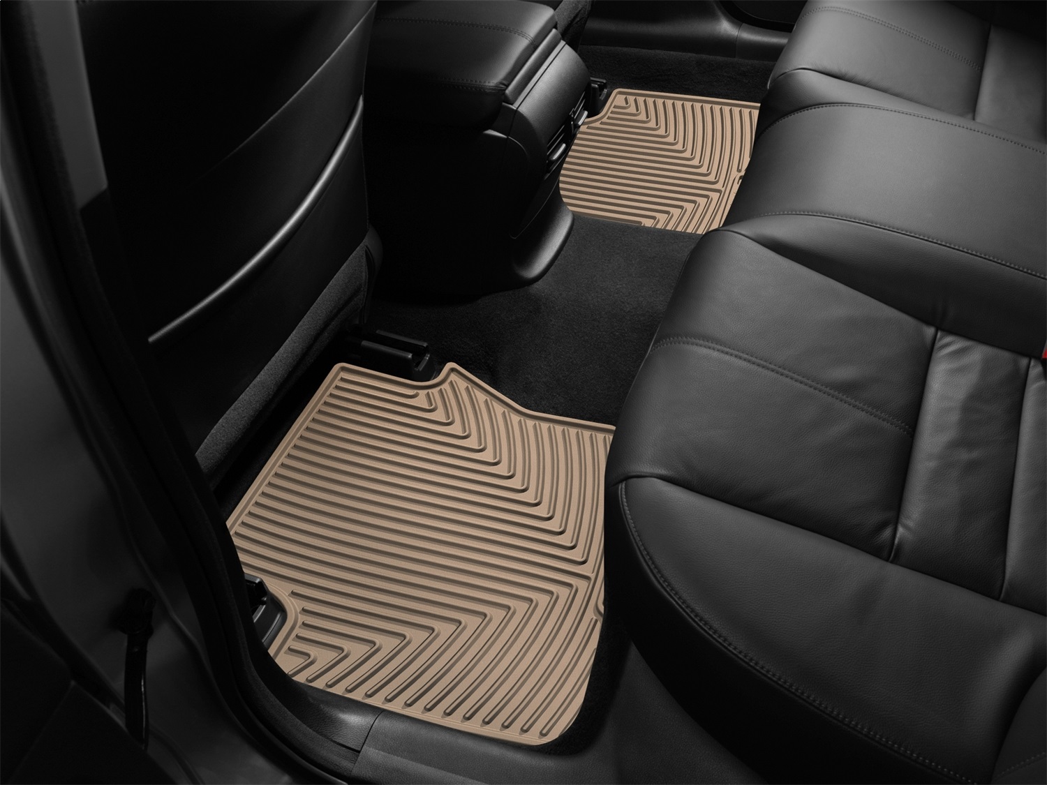 WeatherTech All Weather Floor Mats; Tan; Rear W196TN thumbnail 0