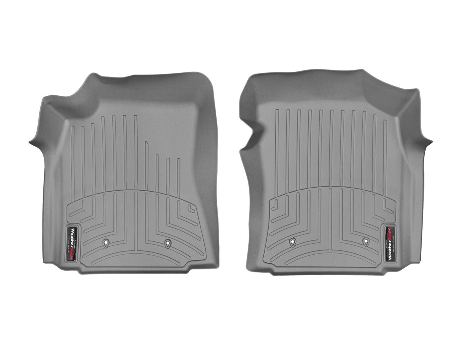 WeatherTech FloorLinerTM DigitalFit; Gray; Front 460011 thumbnail 0