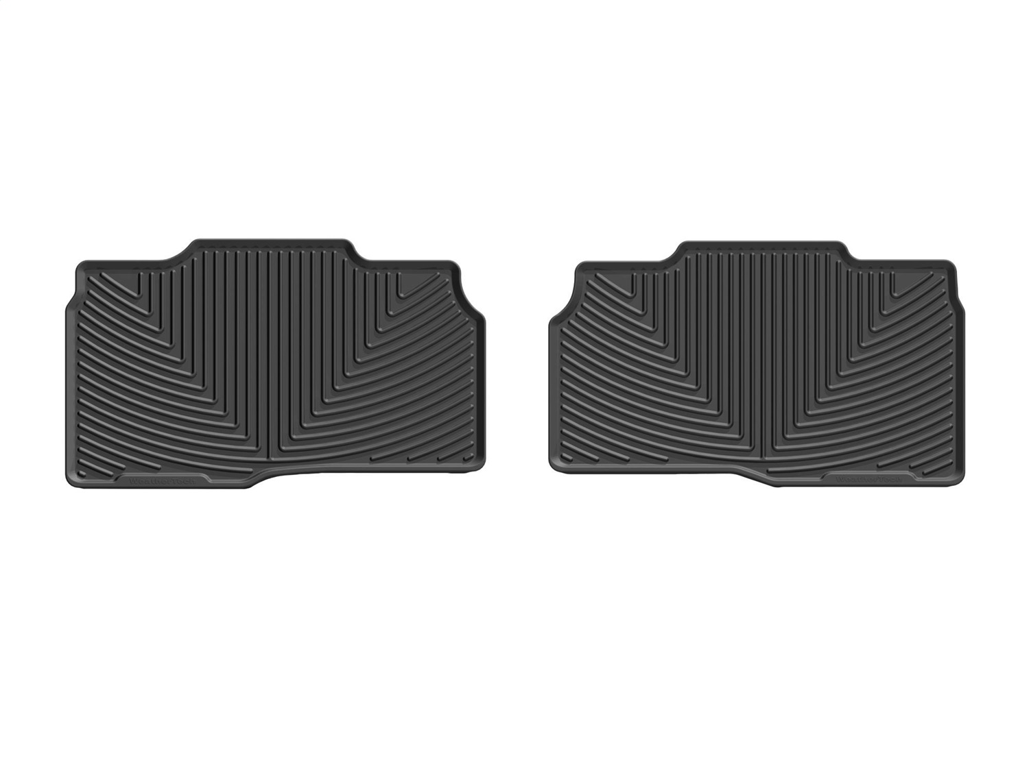 WeatherTech All Weather Floor Mats; Black; Rear W527 thumbnail 0