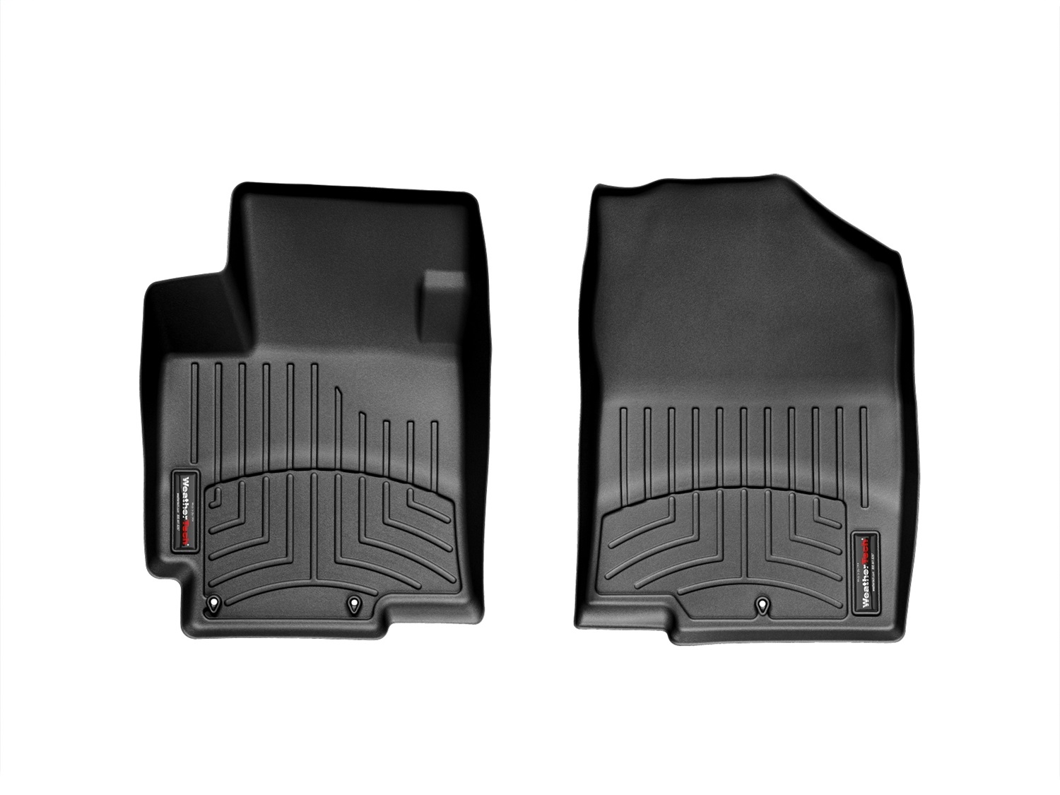 WeatherTech FloorLinerTM DigitalFit; Black; Front 443401 thumbnail 0
