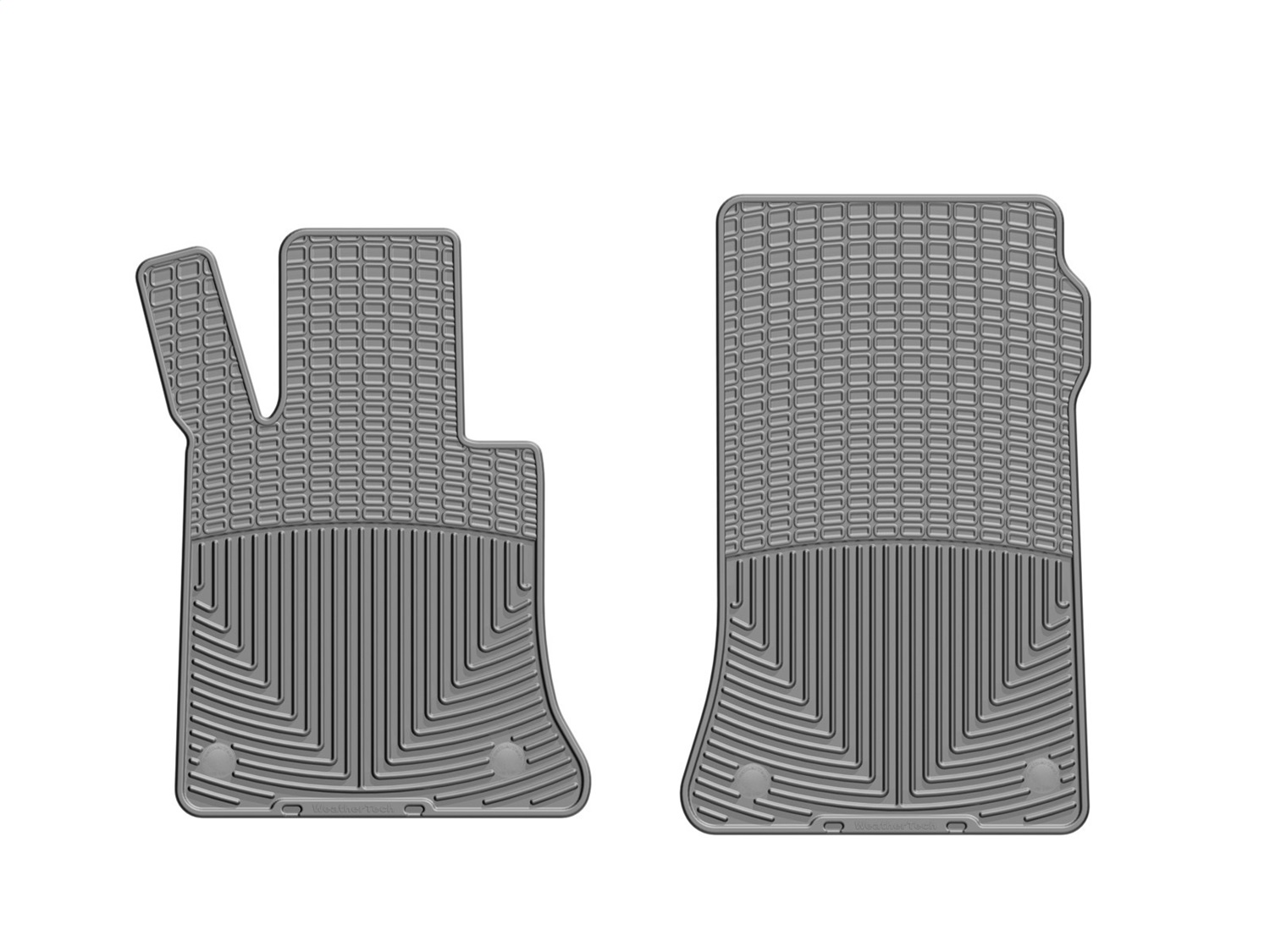 WeatherTech All Weather Floor Mats; Gray; Front W296GR thumbnail 1