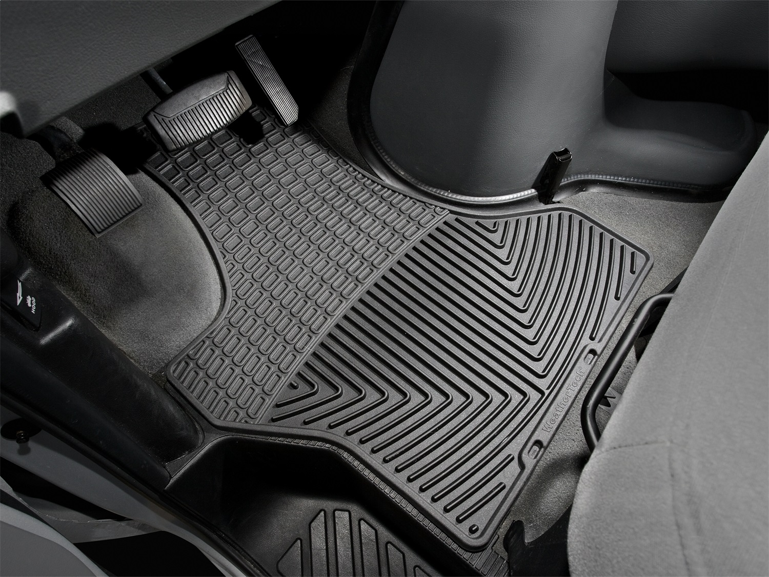 WeatherTech All Weather Floor Mats; Black; Front W51 thumbnail 0