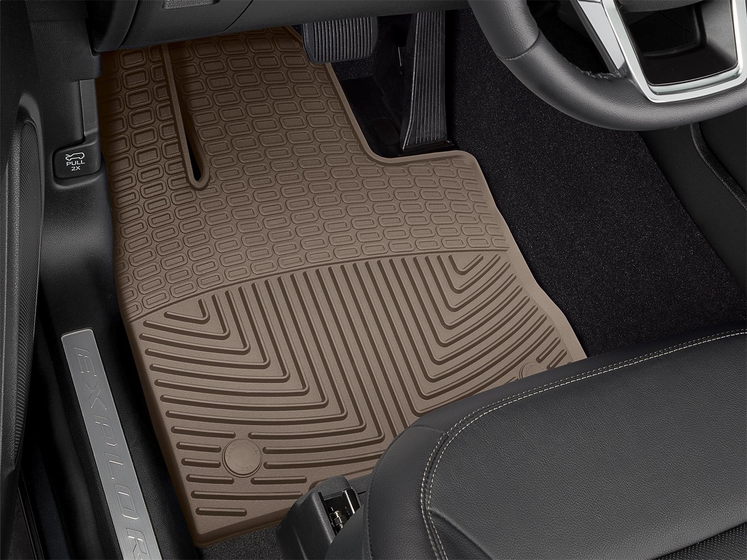 WeatherTech All Weather Floor Mats; Tan; Front W526TN thumbnail 1