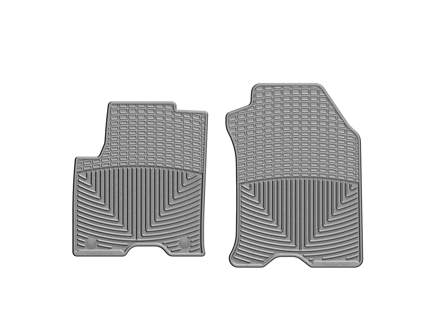 WeatherTech All Weather Floor Mats; Gray; Front W233GR thumbnail 0
