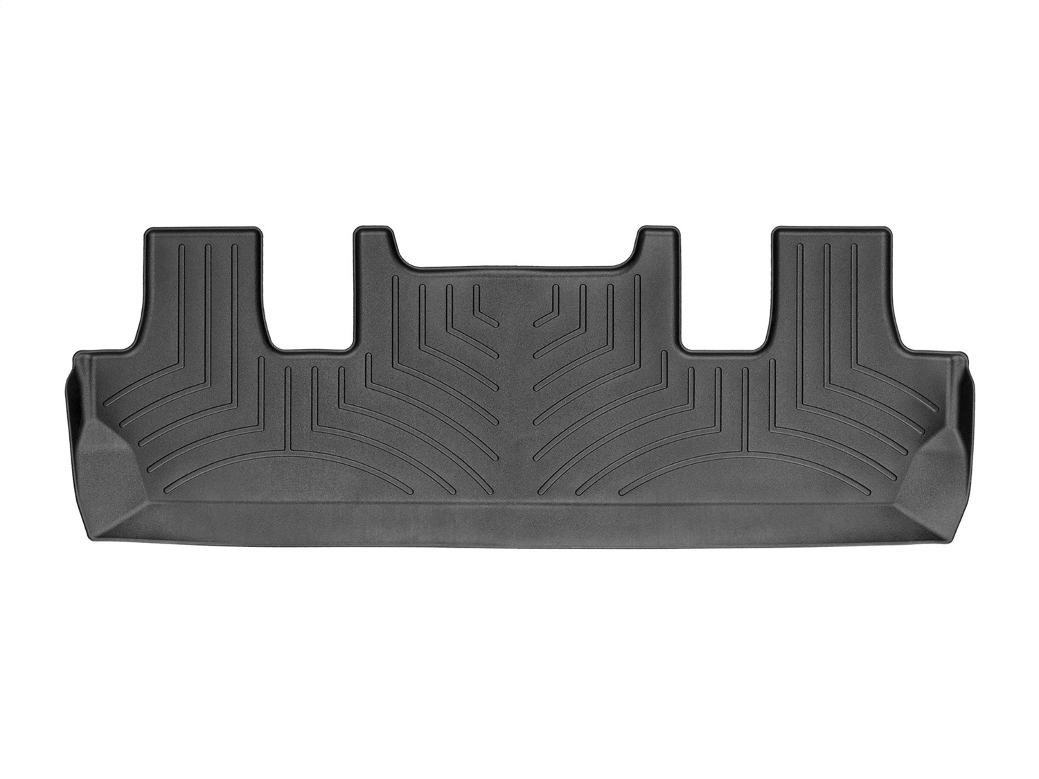 WeatherTech FloorLinerTM DigitalFit; Black; Third Row 4412958 thumbnail 0