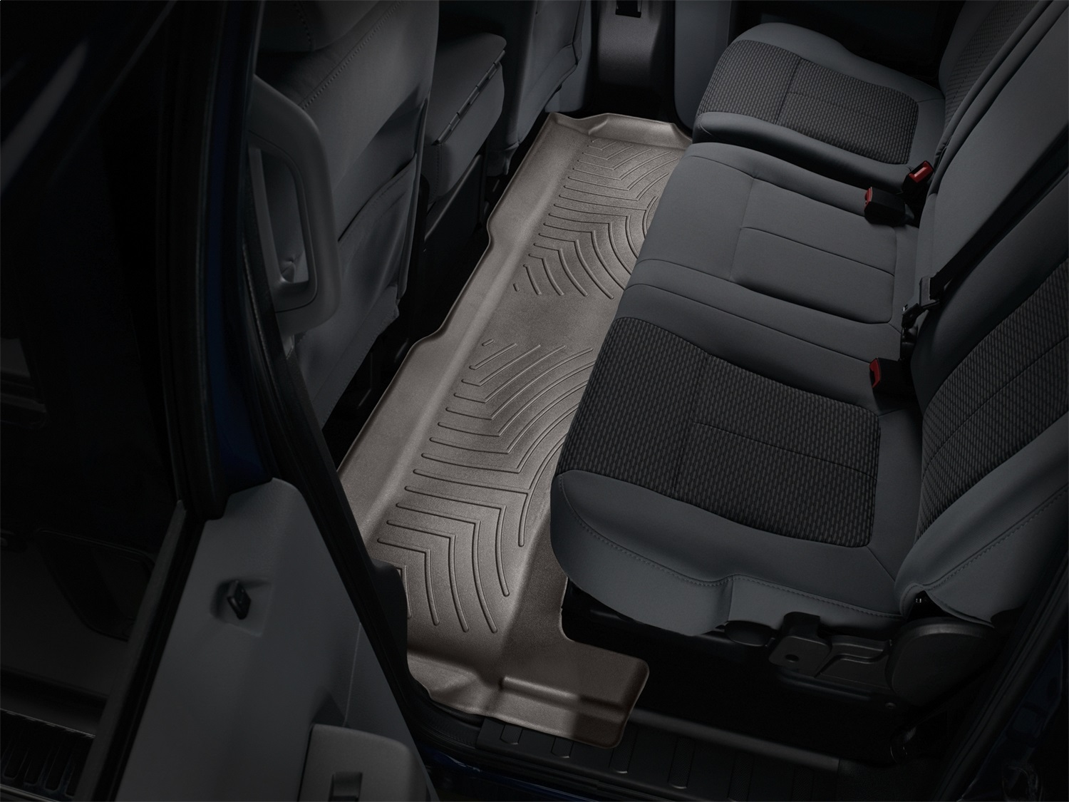 WeatherTech FloorLinerTM DigitalFit; Cocoa; Rear 473052 thumbnail 0