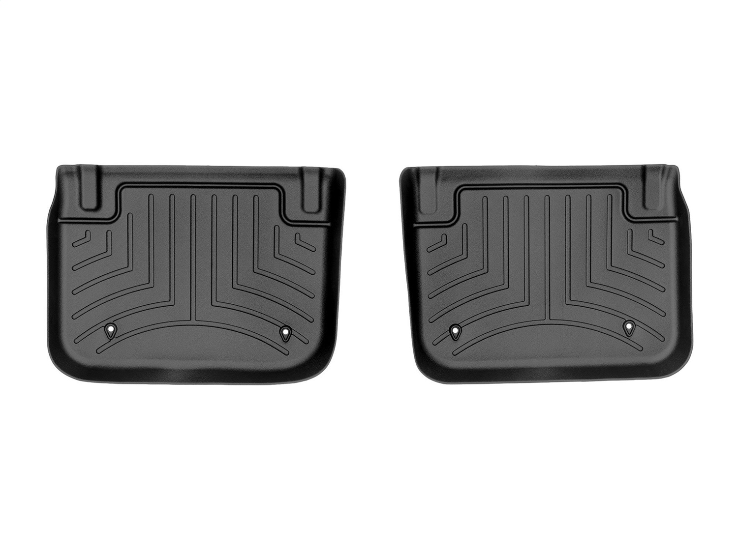 WeatherTech FloorLinerTM DigitalFit; Black; Rear 4415123 thumbnail 0