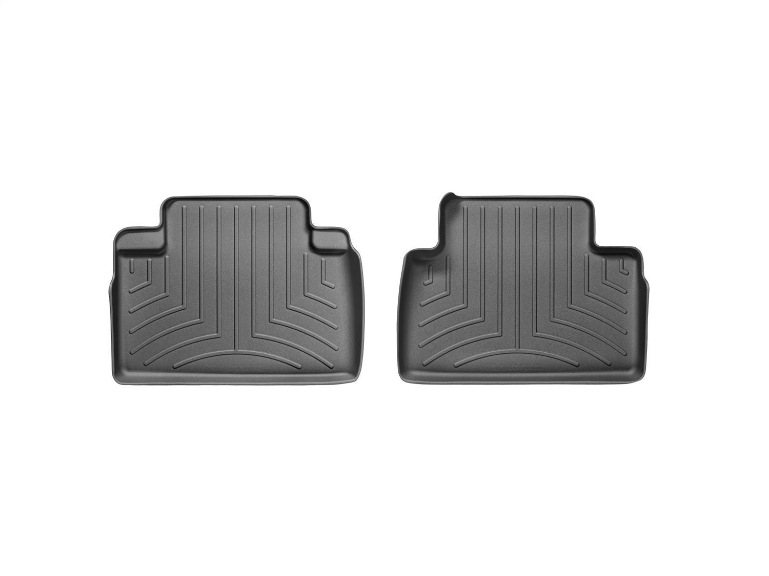 WeatherTech FloorLinerTM DigitalFit; Black; Rear 441722 thumbnail 1