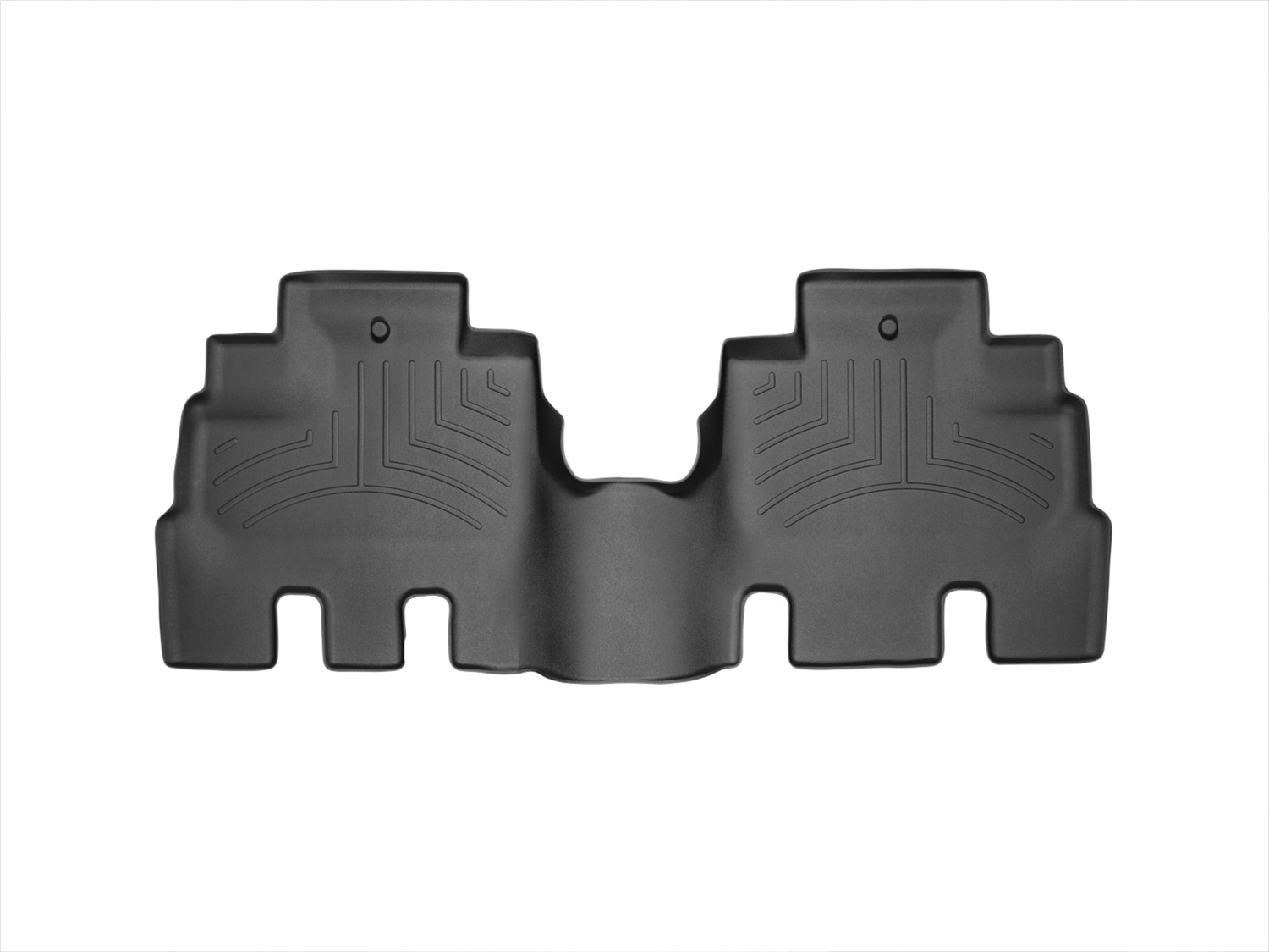 WeatherTech FloorLinerTM DigitalFit; Black; Rear 445732 thumbnail 0
