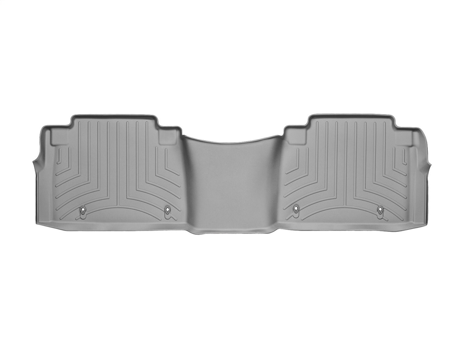 WeatherTech FloorLinerTM DigitalFit; Gray; Rear 463362 thumbnail 1