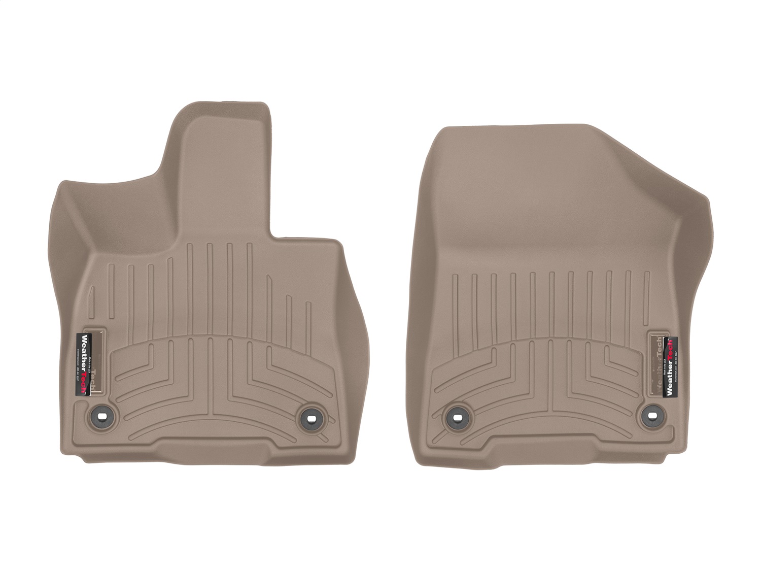 WeatherTech FloorLinerTM DigitalFit; Tan; Front 4516411 thumbnail 0