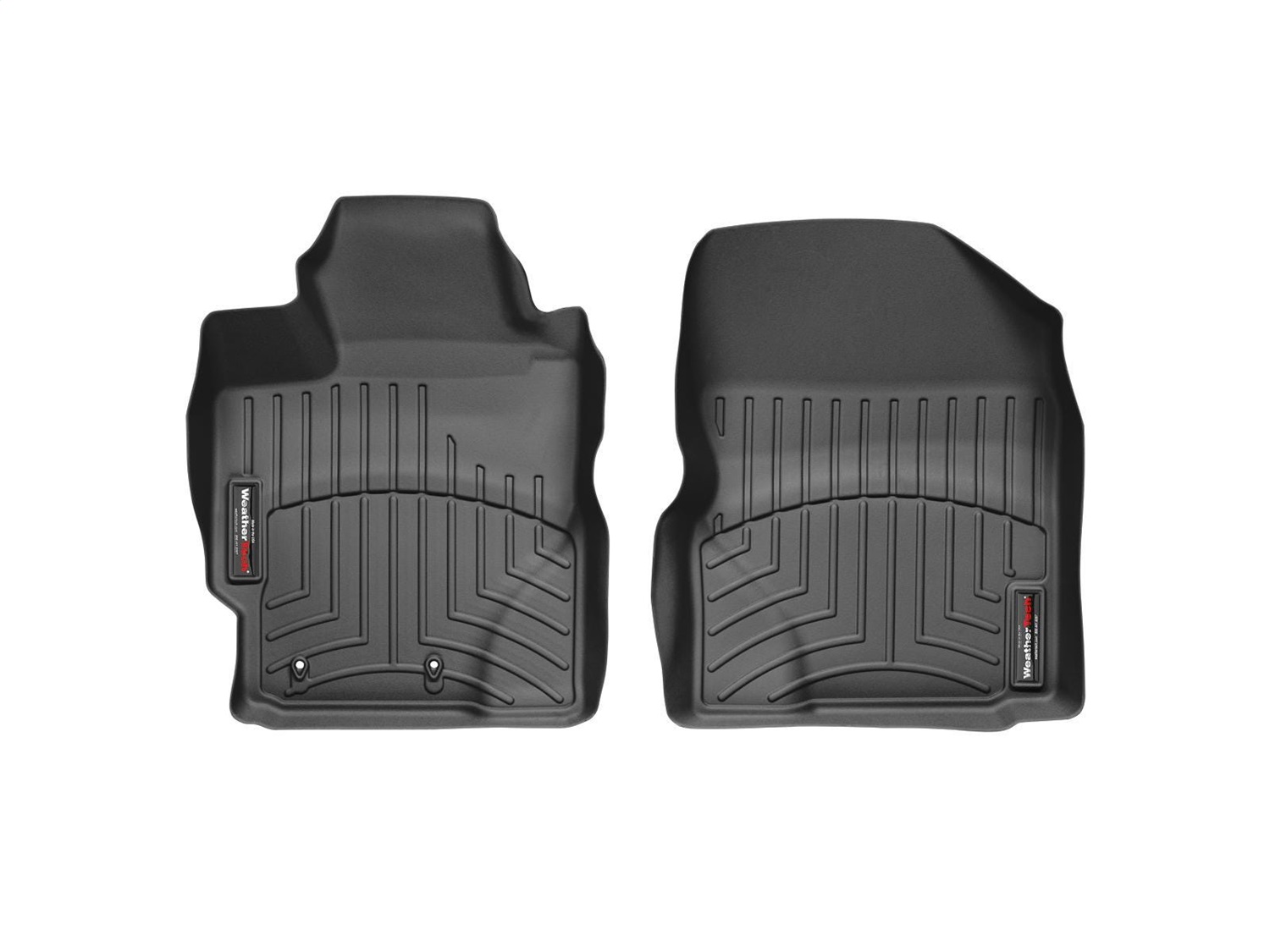 WeatherTech FloorLinerTM DigitalFit; Black; Front 442271 thumbnail 0