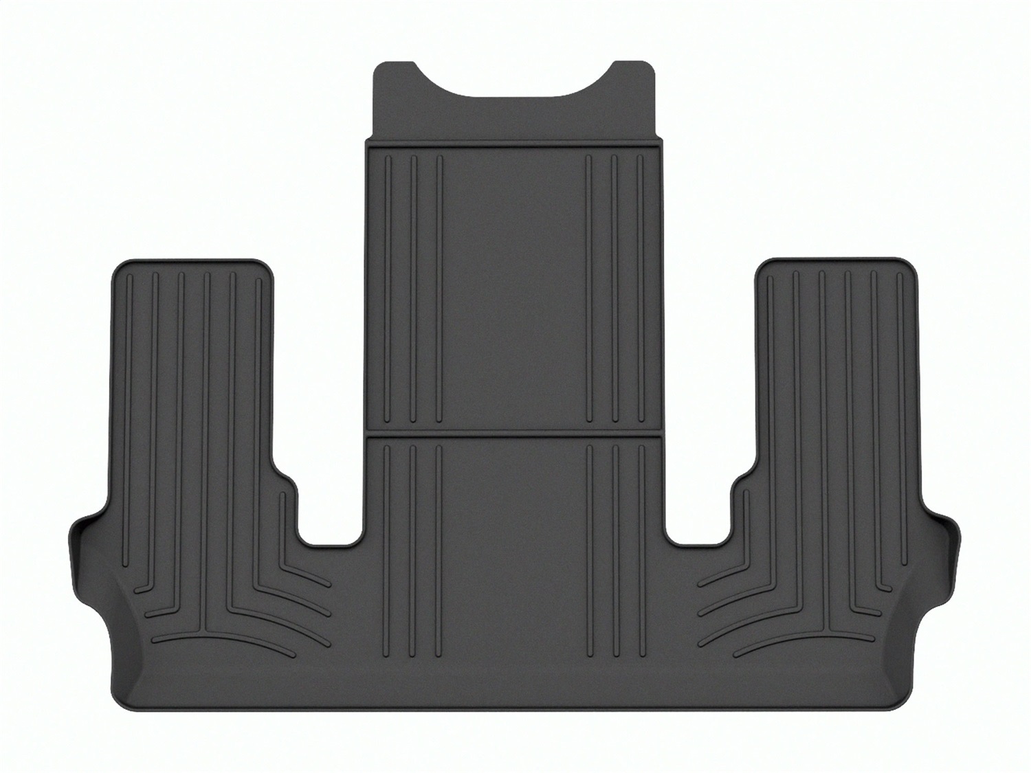 WeatherTech FloorLinerTM HP; Black; Third Row 440935IM thumbnail 0
