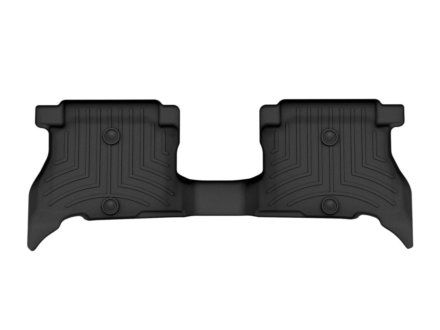 WeatherTech FloorLinerTM DigitalFit; Black; Rear 4413135 thumbnail 0