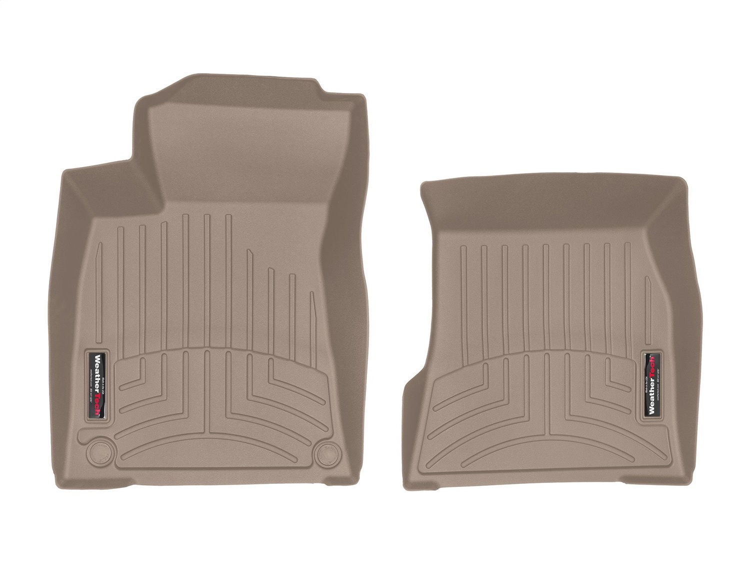 WeatherTech FloorLinerTM DigitalFit; Tan; Front 4515931 thumbnail 0