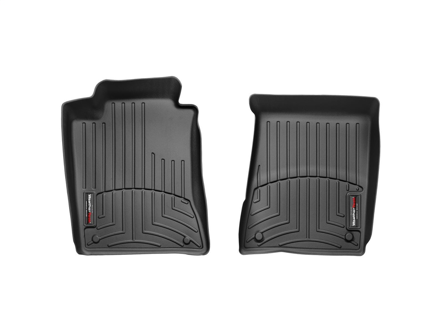 WeatherTech FloorLinerTM DigitalFit; Black; Front 441731 thumbnail 0