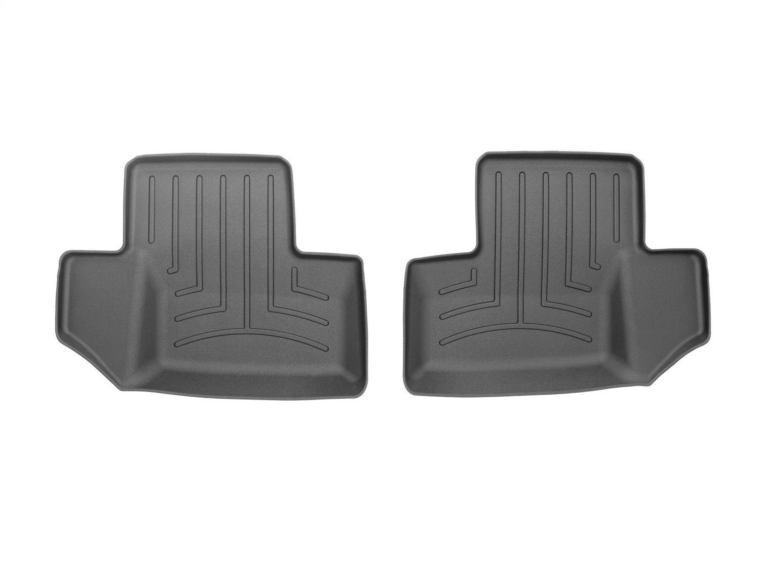 WeatherTech FloorLinerTM DigitalFit; Black; Rear 445733 thumbnail 0