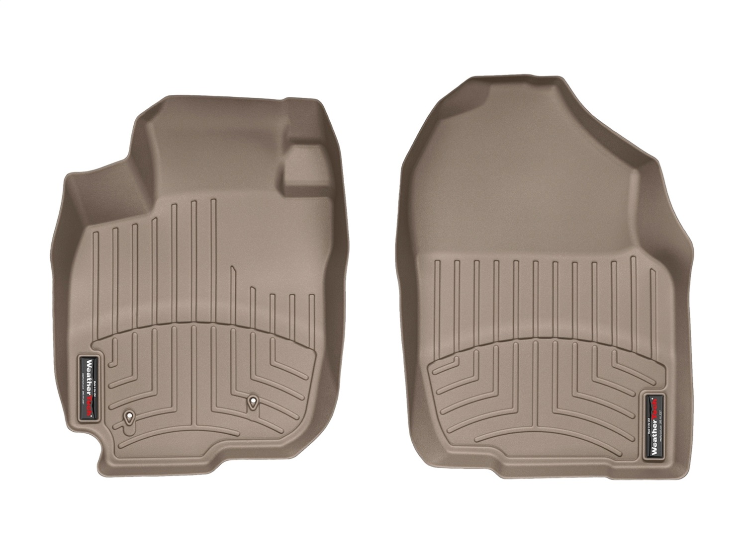 WeatherTech FloorLinerTM DigitalFit; Tan; Front 450721 thumbnail 1